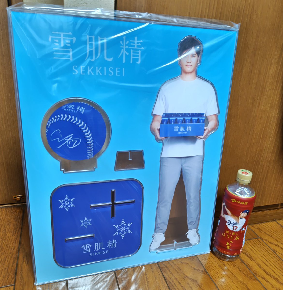 コーセーの雪肌精のキャンペーンで大谷翔平のアクスタが当たった！その