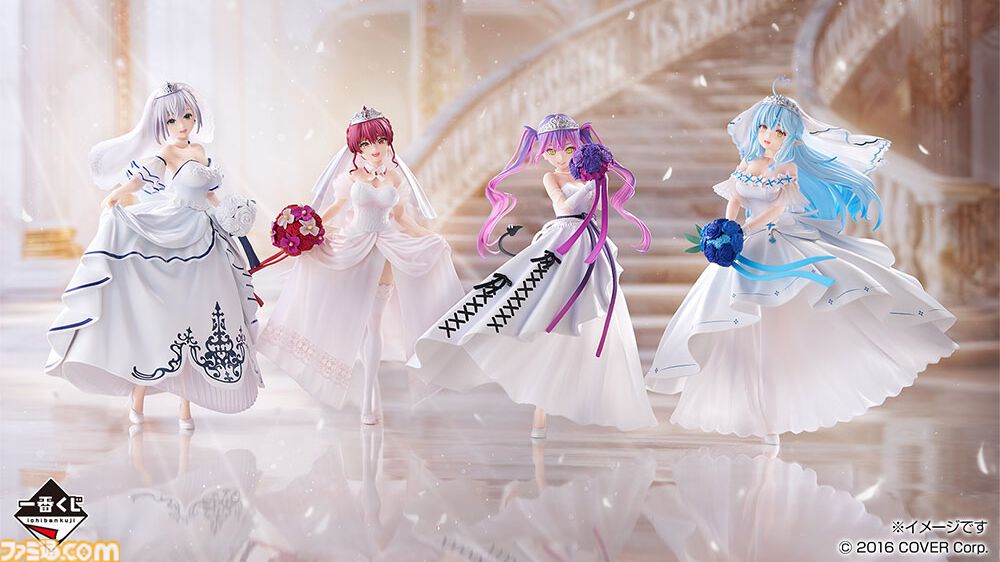 一番くじホロライブ Wedding Dress Style 白銀ノエル8点セット