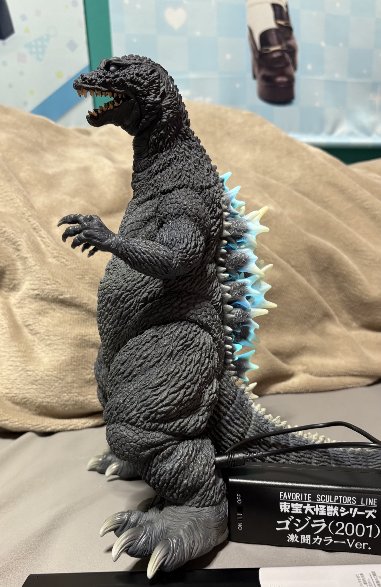 東宝大怪獣シリーズ ゴジラ 高品質 2001 激闘カラーver. 開封品