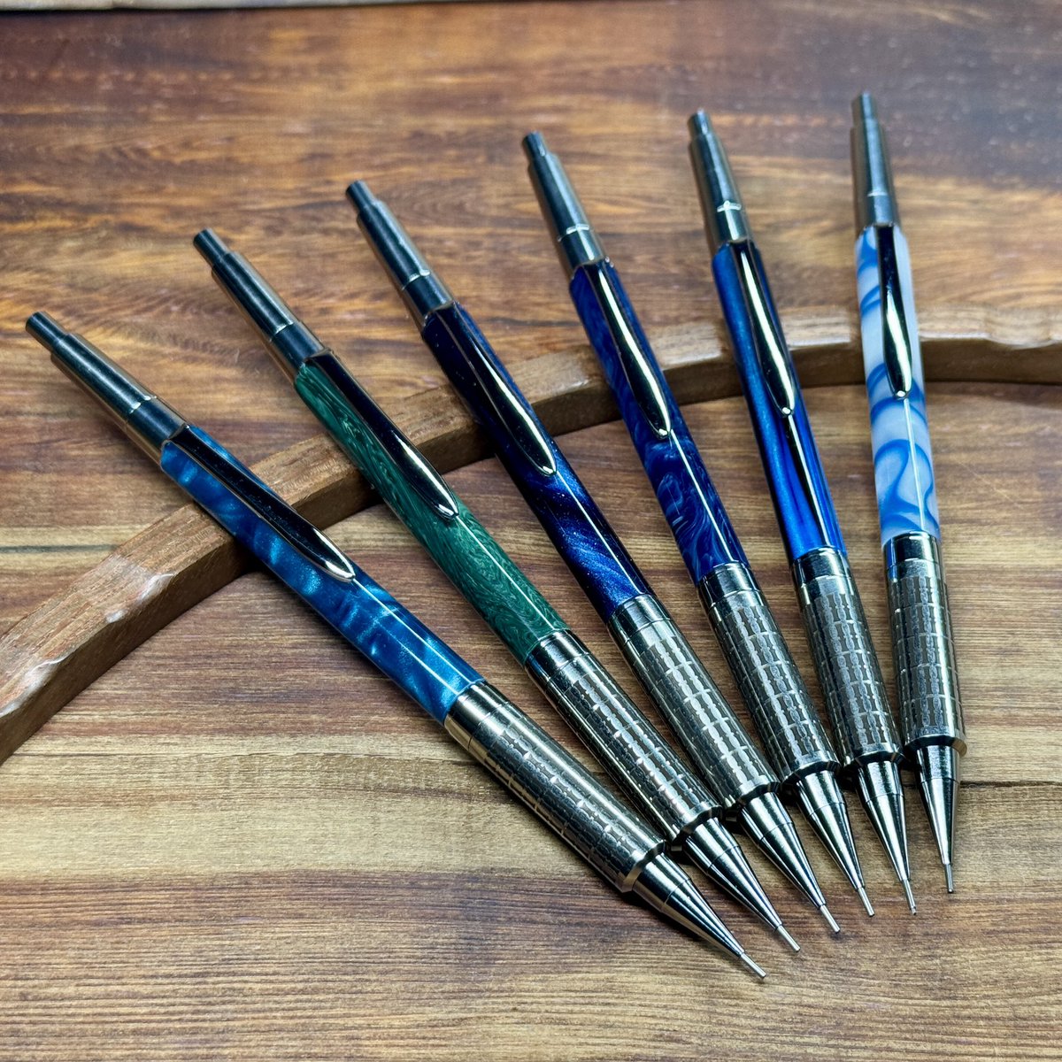 steef&co st draft シャーペン スタビライズウッド 革軸付き