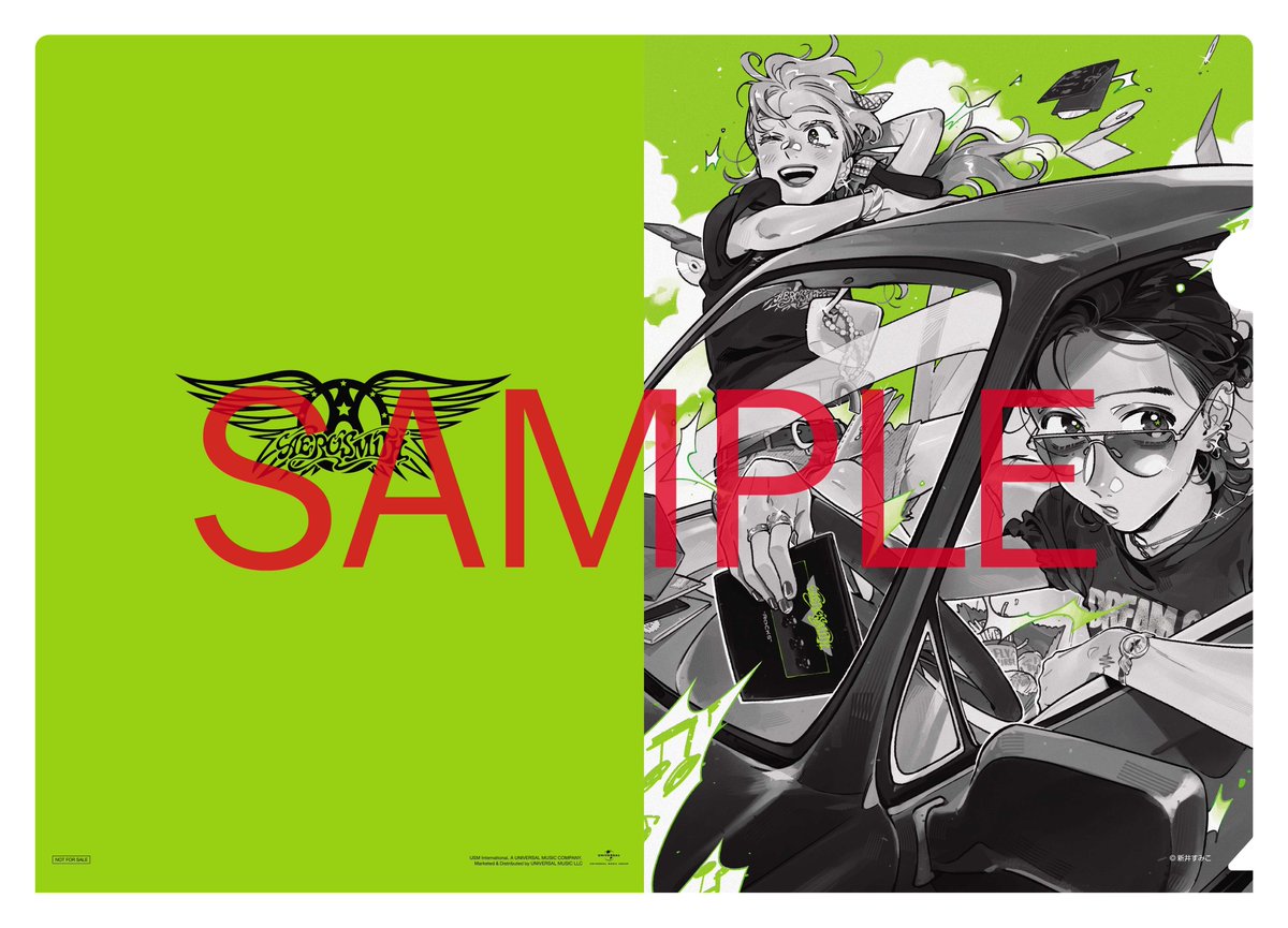 🪽AEROSMITH×気になってる人が男じゃなかった💚 大人気コミック『気に