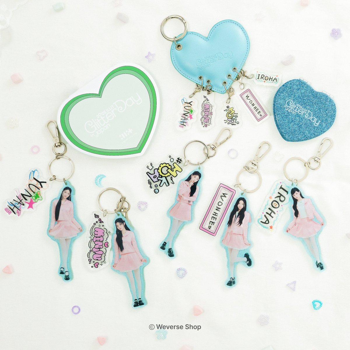 ILLIT ウォンヒ Glitter DAY Amazon 特典 ステッカー