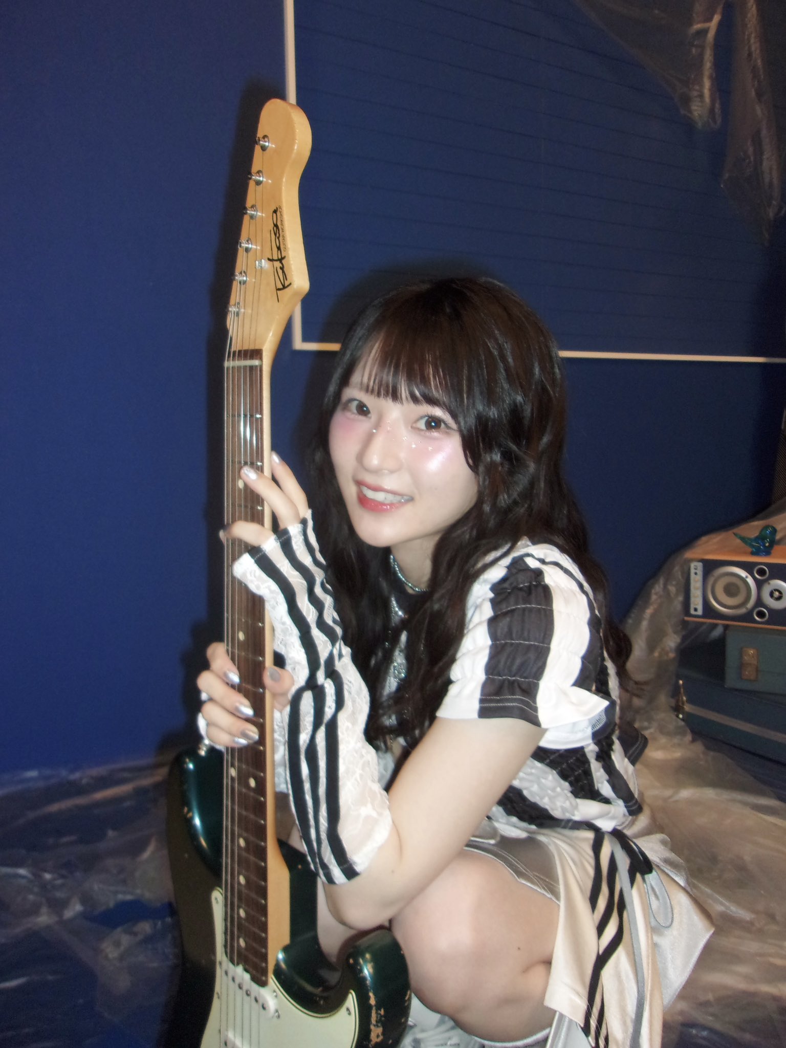 青木陽菜 チェキ② チェキ風フォトカード 青木陽菜 直筆サイン ②