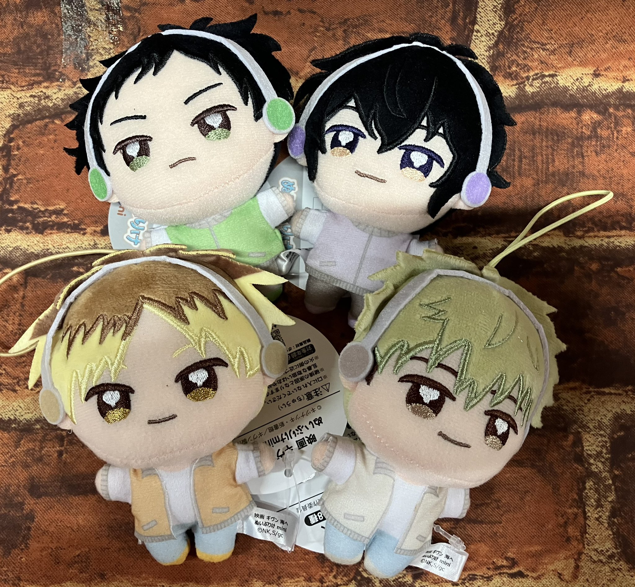 映画ギヴン 海へ ぬいぷりけmini ぬいぐるみ マスコット 全8種