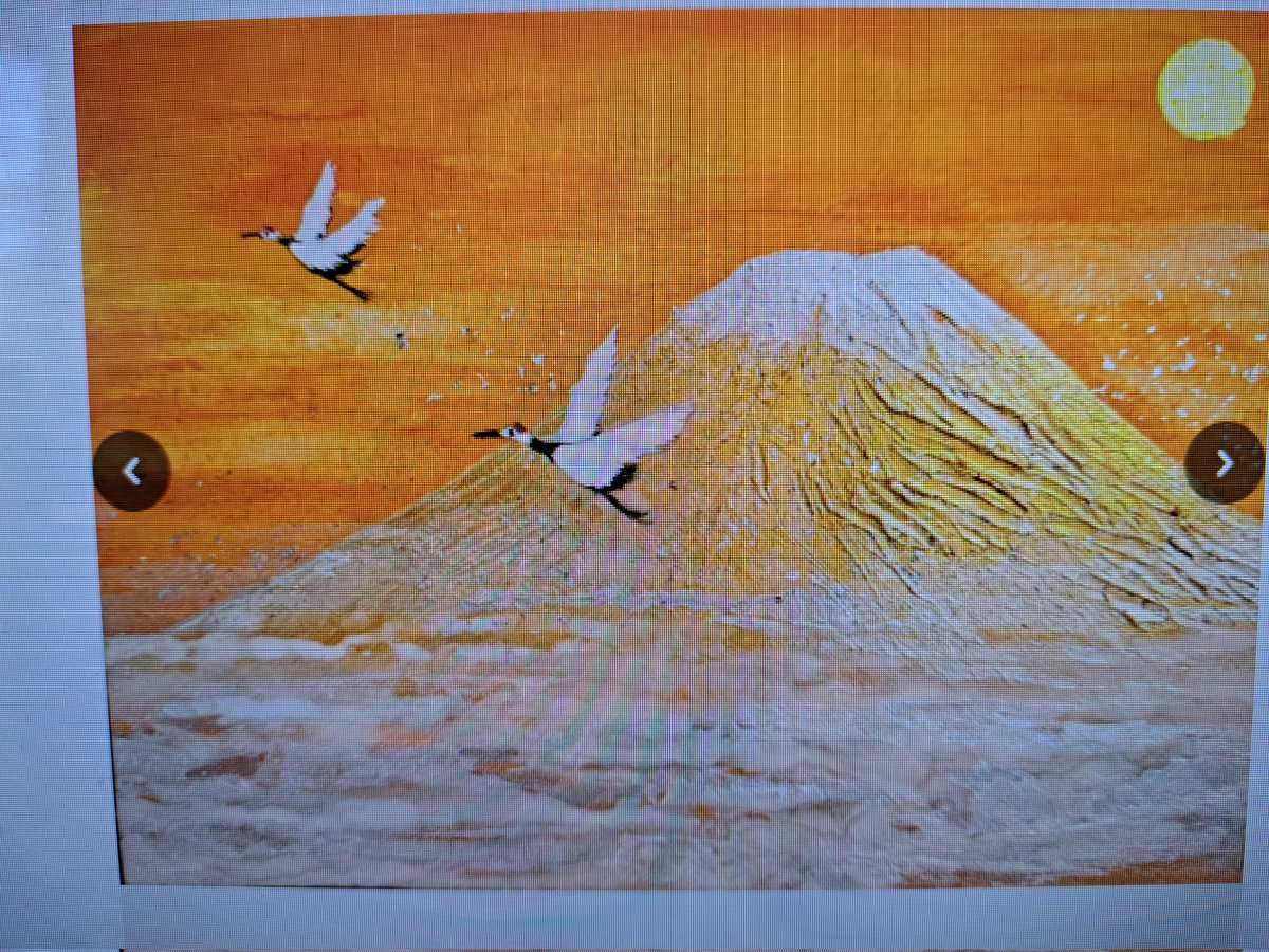 画家 成田環 富士山日本画 画家成田環 富士山日本画