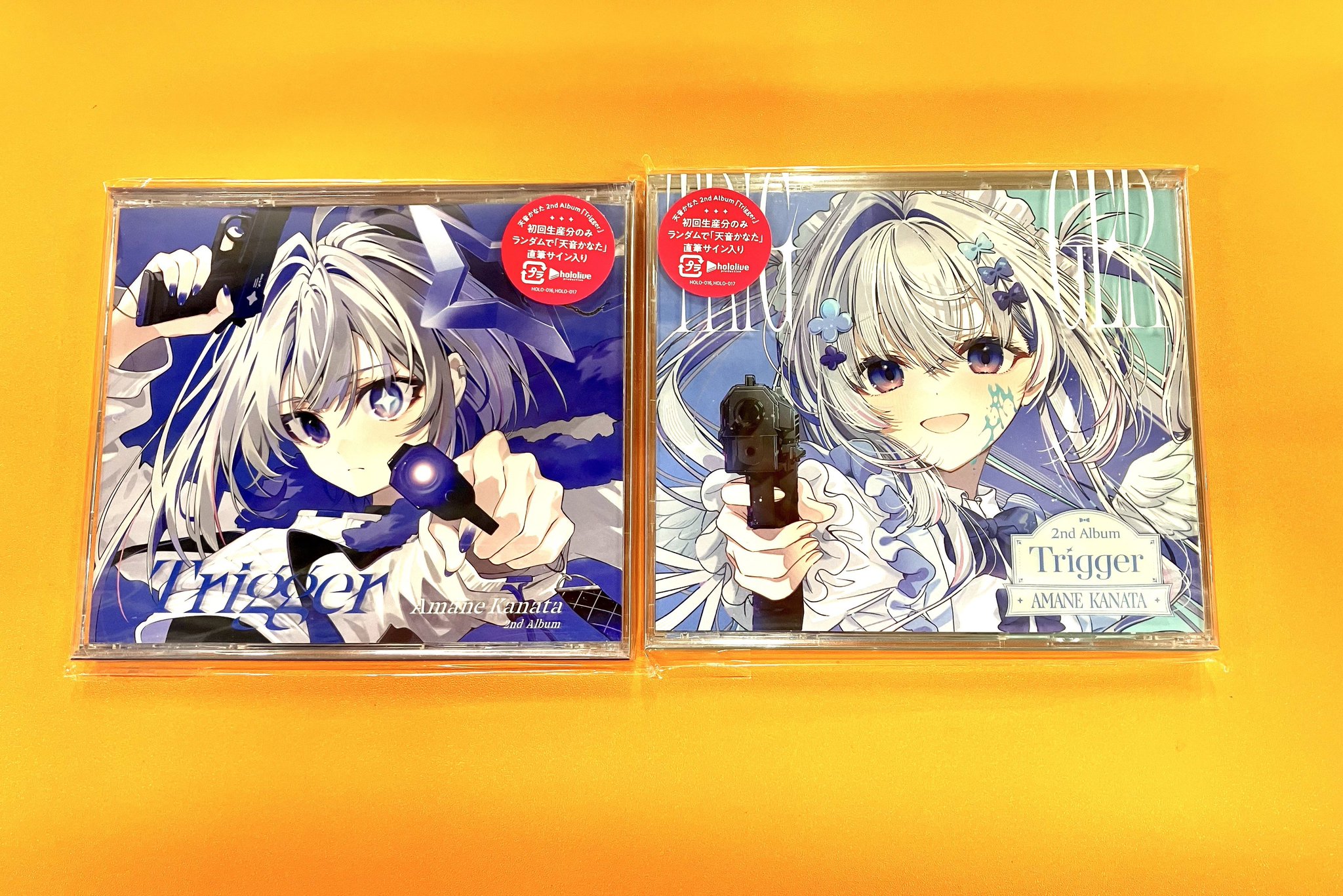 天音かなた 2ndアルバム Trigger 直筆サイン入り アナザージャケット