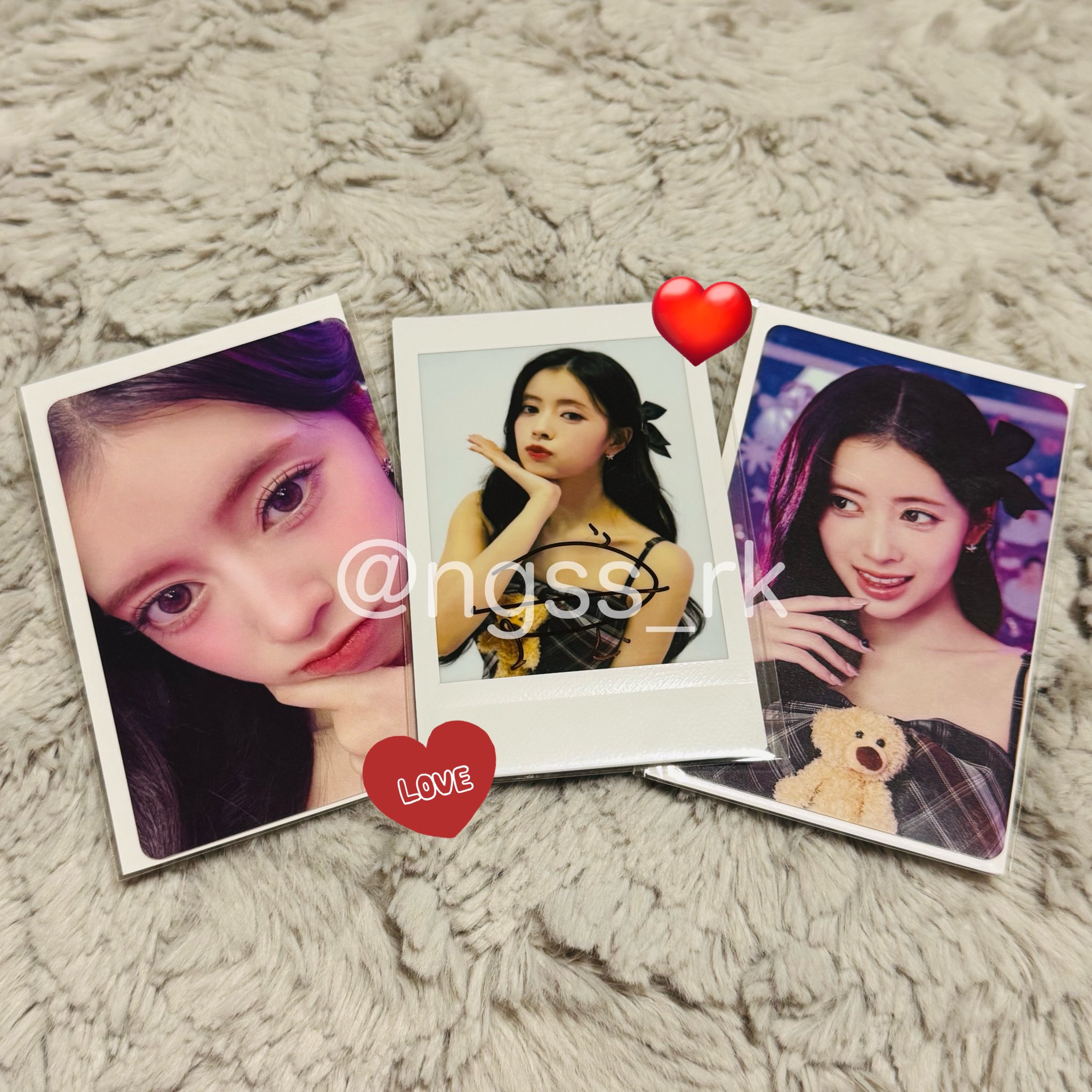 NiziU サノク HEARTRIS 当選者限定 チェキ リマ マユカ アヤカ