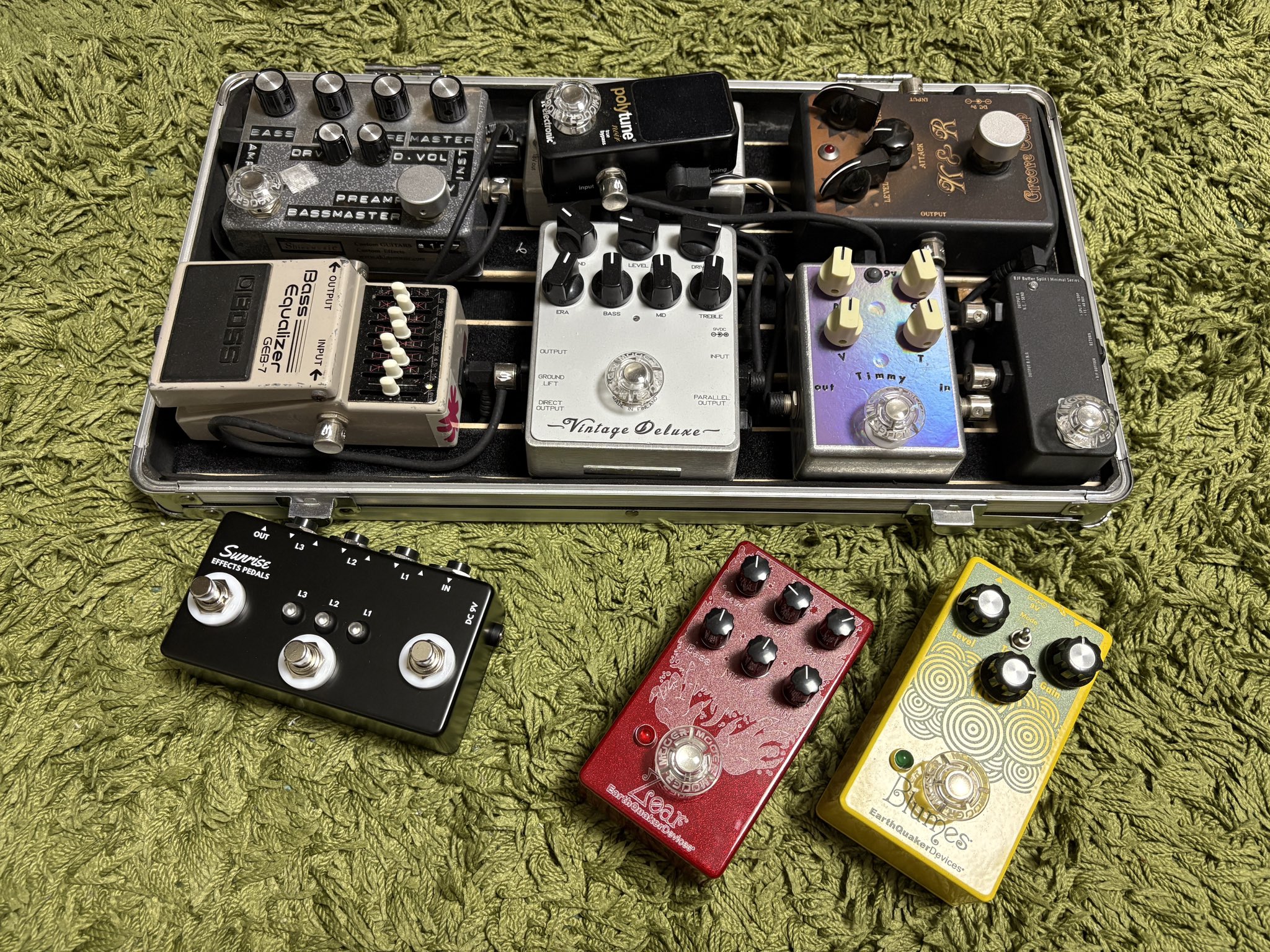 Sunrise effects Polaris スイッチャー エフェクター sunrise