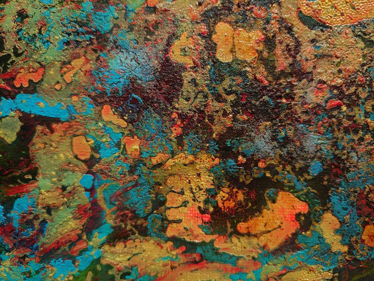 F50号】ひつじ娘 原画 油絵 抽象画 abstract paintings f50 キャンバス