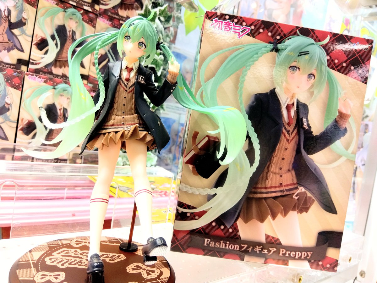 初音ミク FASHION フィギュア Preppy 初音ミク fashion フィギュア