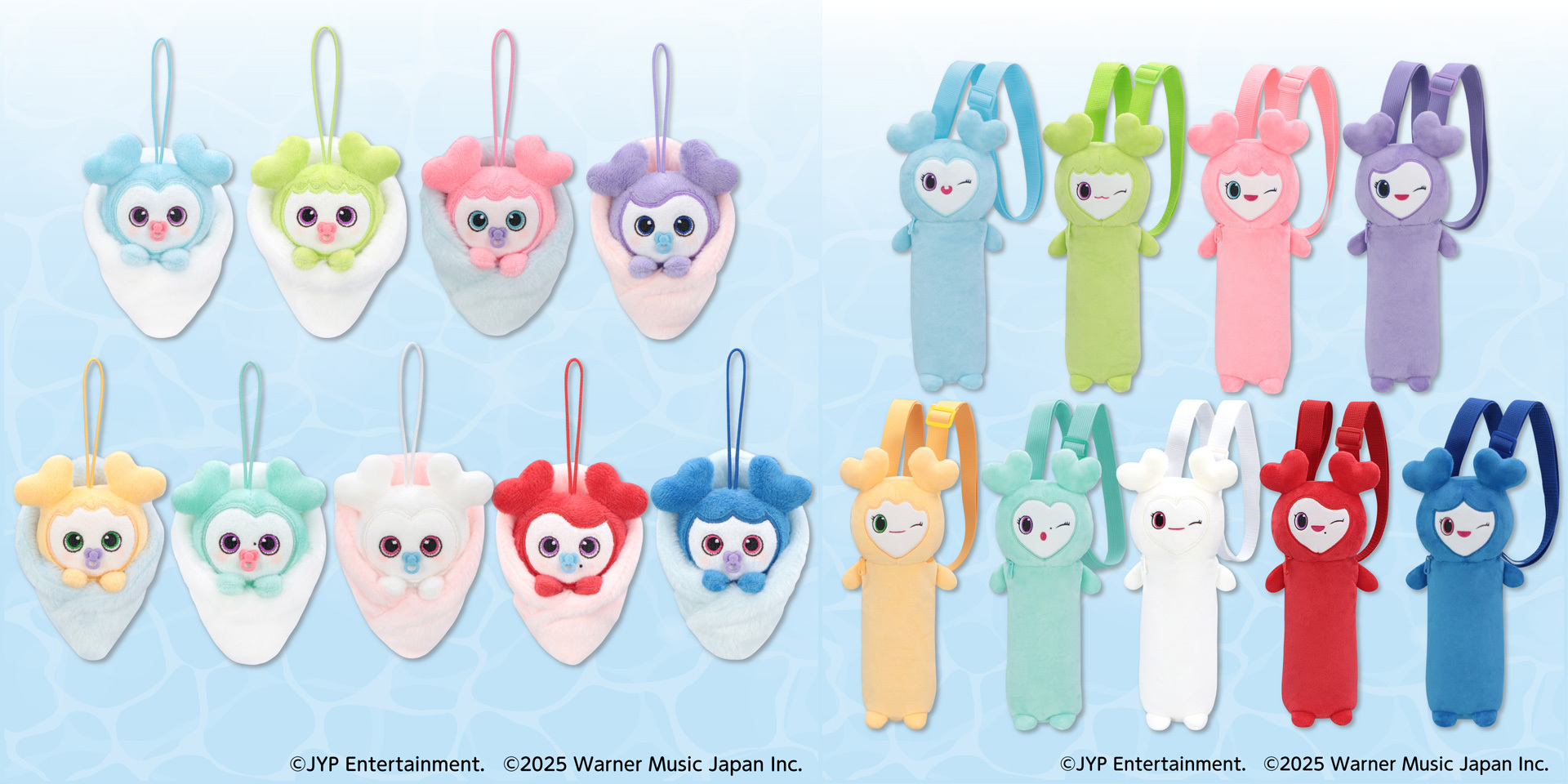 TWICE LOVELYS おくるみマスコット ナヨン2個、ミナ2個、サナ2個 TWICE