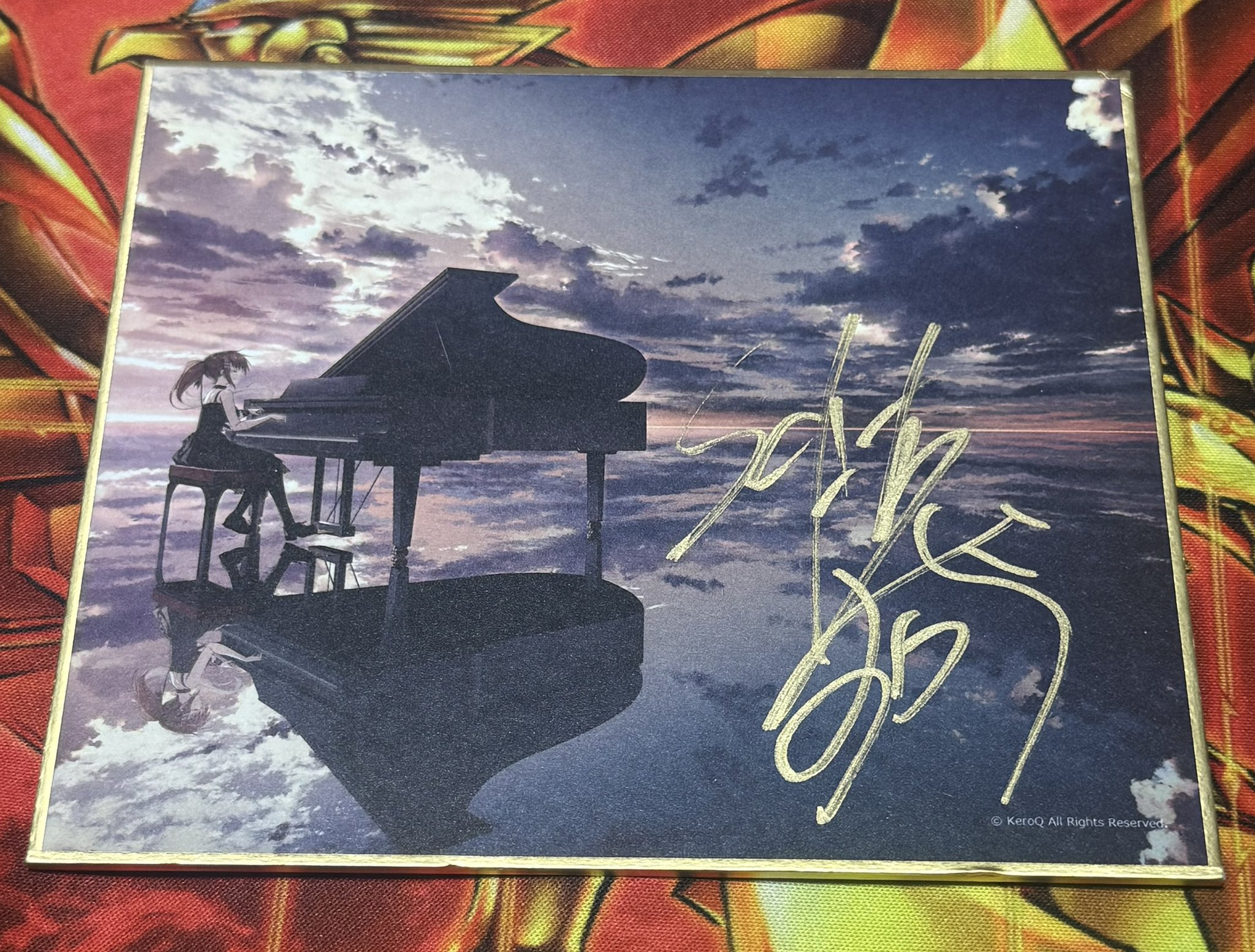 加藤英美里 直筆サイン 色紙 mignon 直筆サイン色紙 Amazon.co.jp