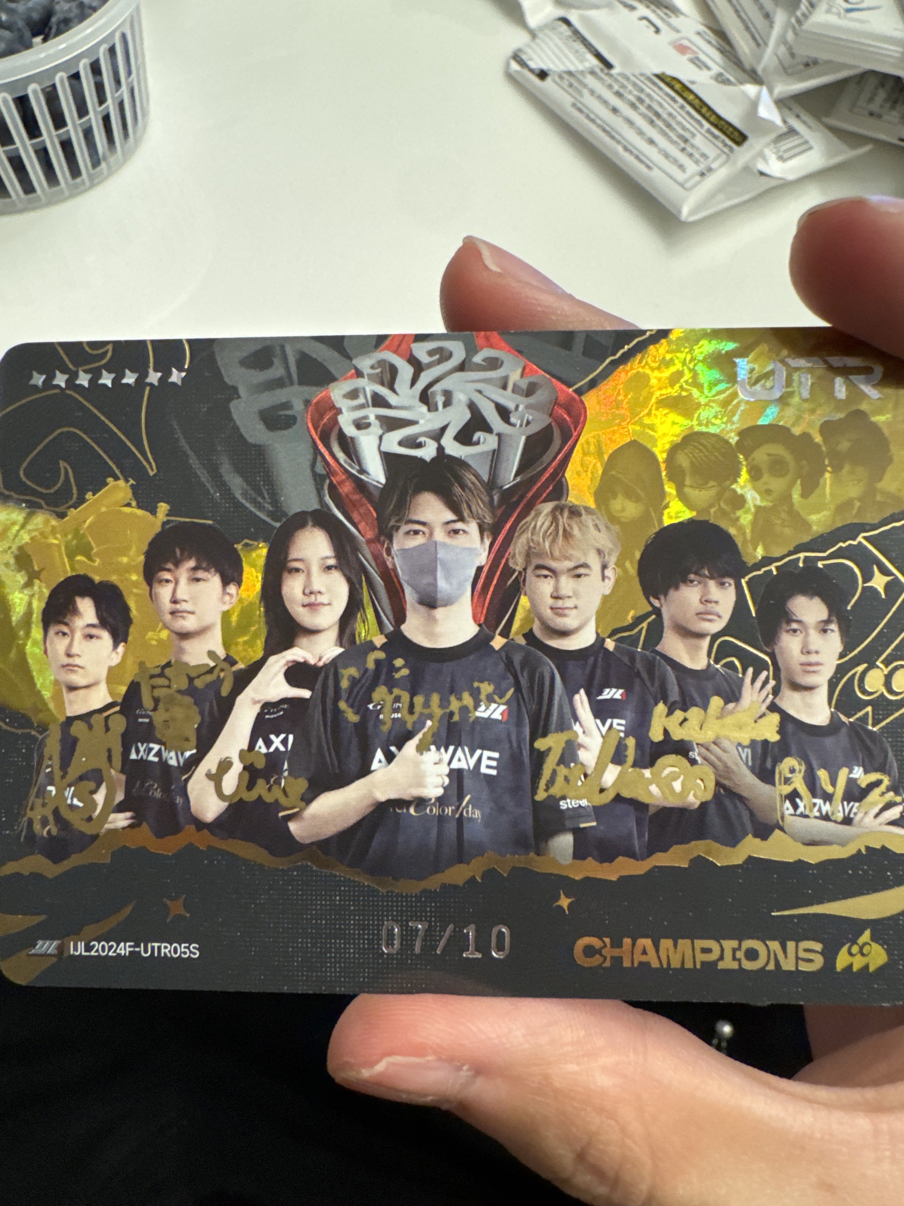 IJLカードkznk 複製サイン 第五人格 IJLカード ZETA kznk 複製サイン