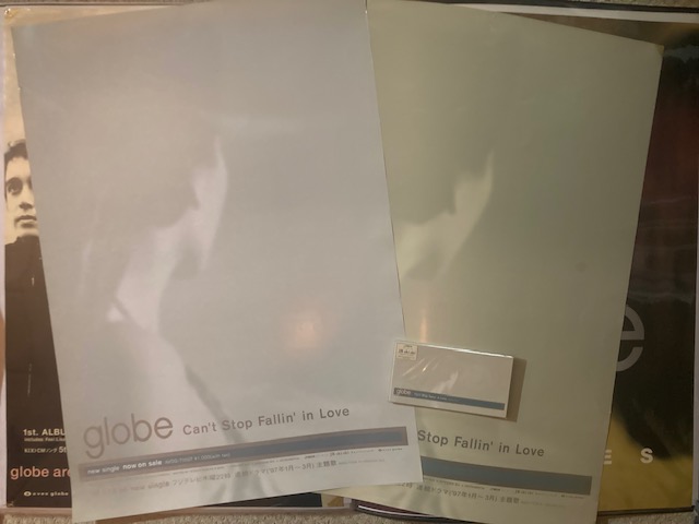 globe「Can't Stop Fallin' in Love」告知ポスター globe ポスター Can