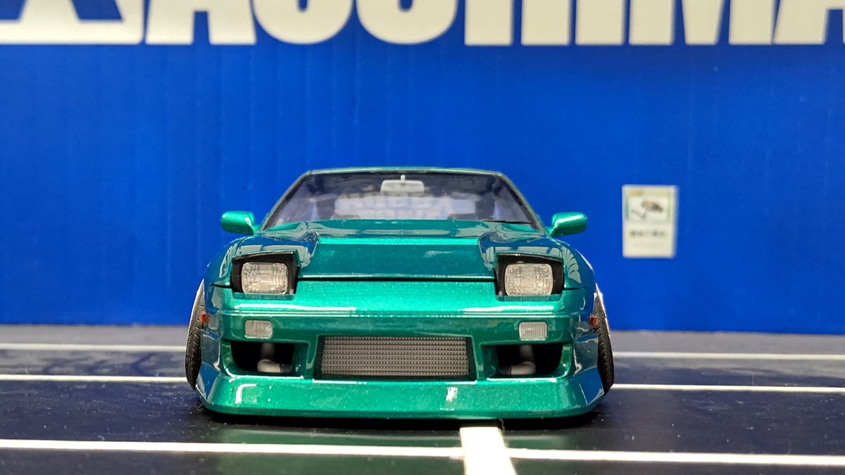 今年12月、チューンドカーNo.100 でBNスポーツフルエアロの180SXが登場