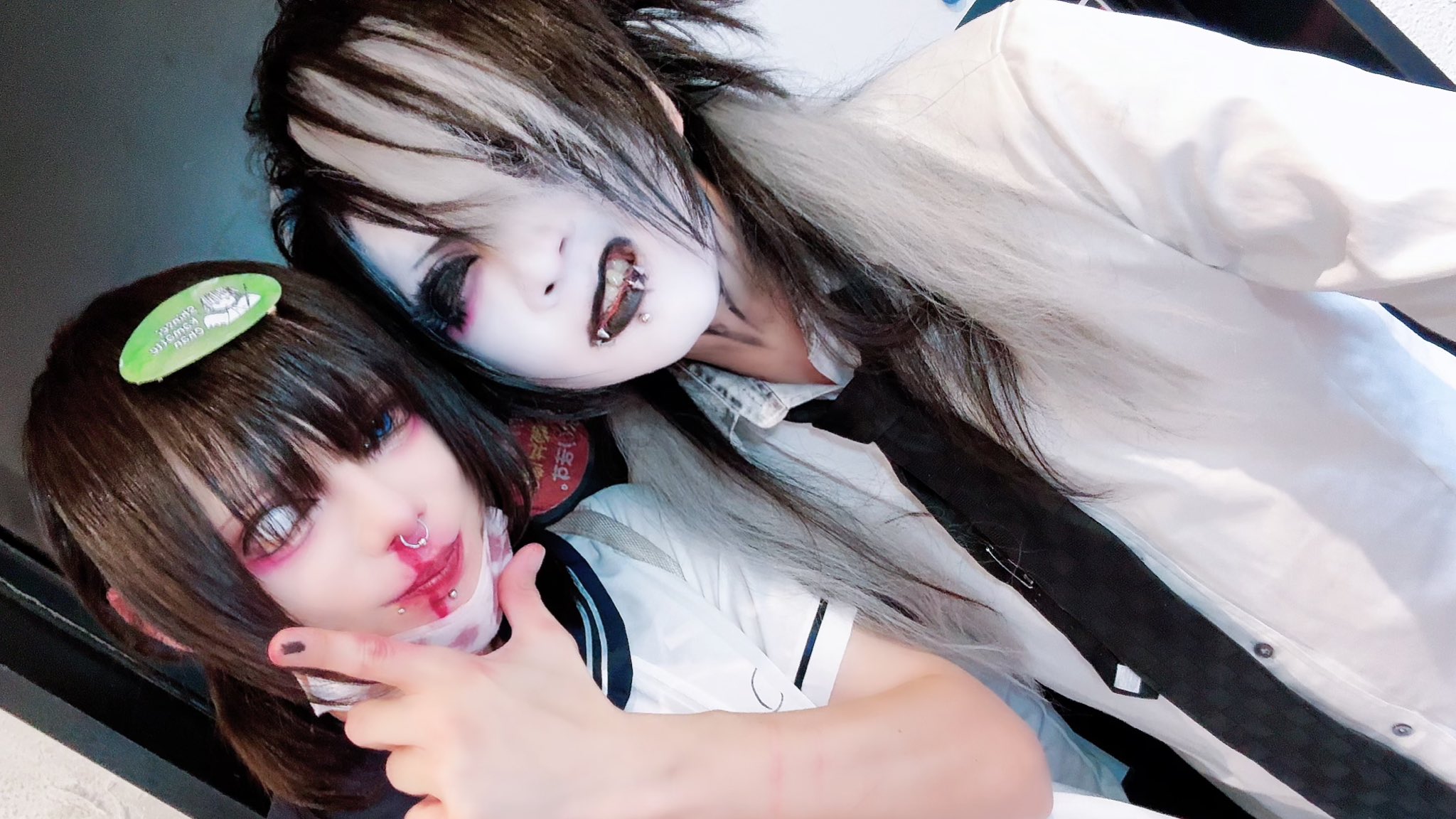 鮮血A子ちゃん 滅多刺しひろくんチェキ 集合チェキ 鮮血A子ちゃん 滅多