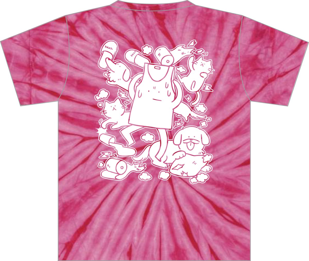 ヤバイTシャツ屋さん パーカー 雑イラストパーカー バーガンディ XL