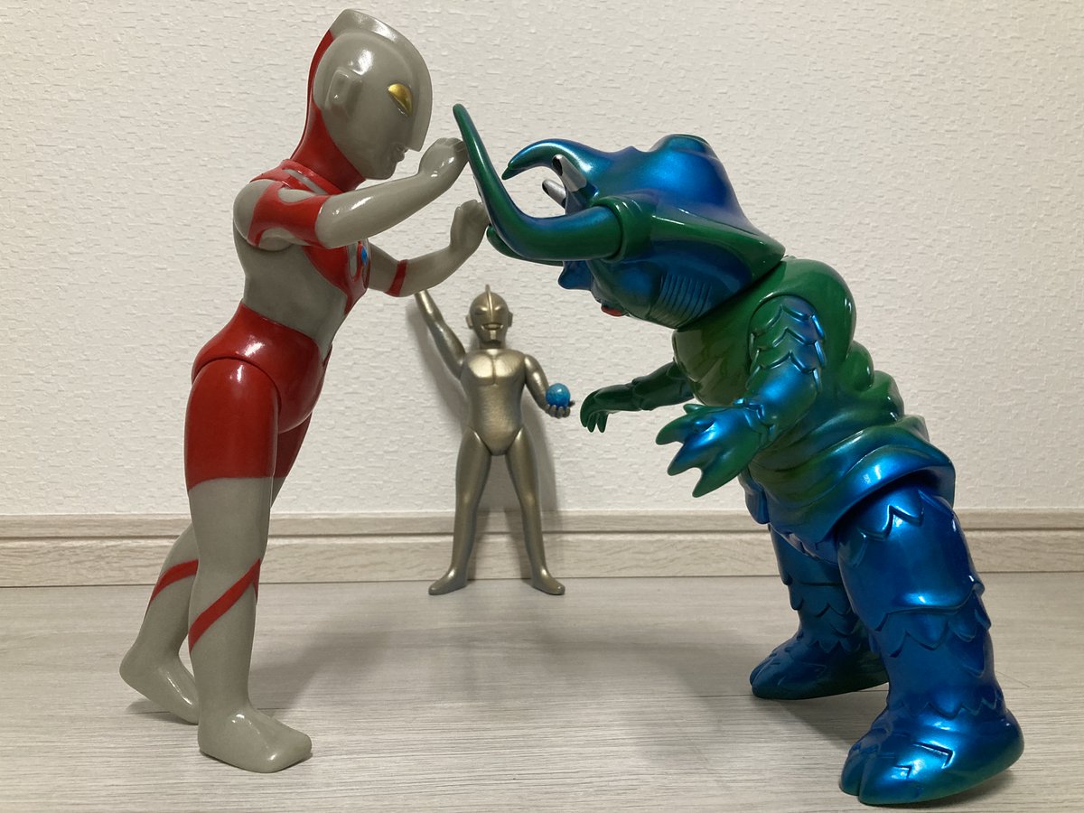 マルサン 海獣タマちゃん ブルーver ソフビ マルサン海獣タマちゃん