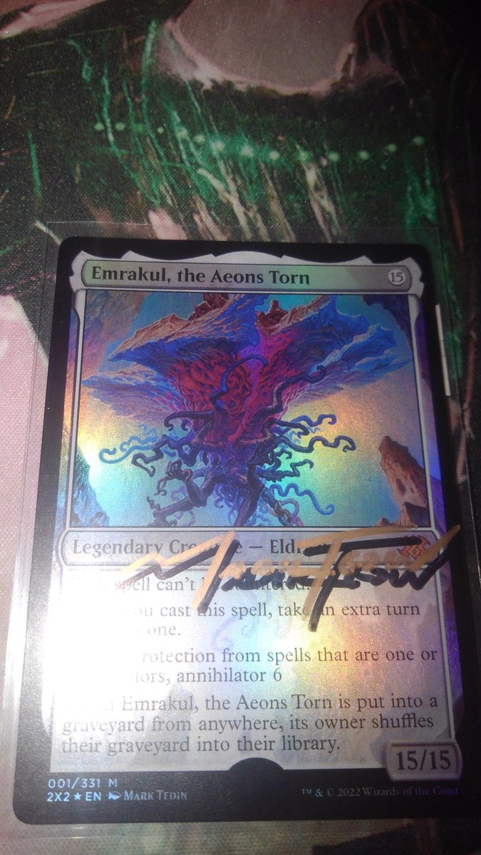 MTG【冷徹の心臓】アーティストプルーフ MTG【冷徹の心臓