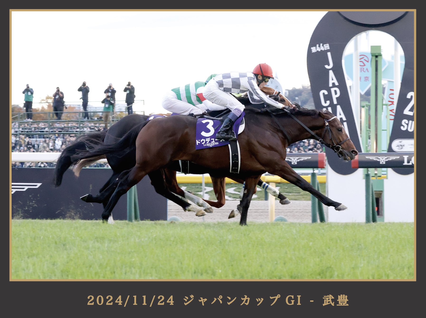 希少♦️武豊メジロマックイーン引退式パネル