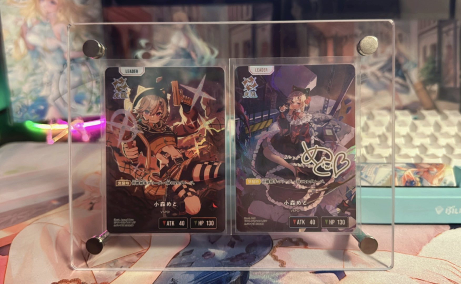 XrossStars 】クロススターズクロスタ小森めとLRPP箔押し