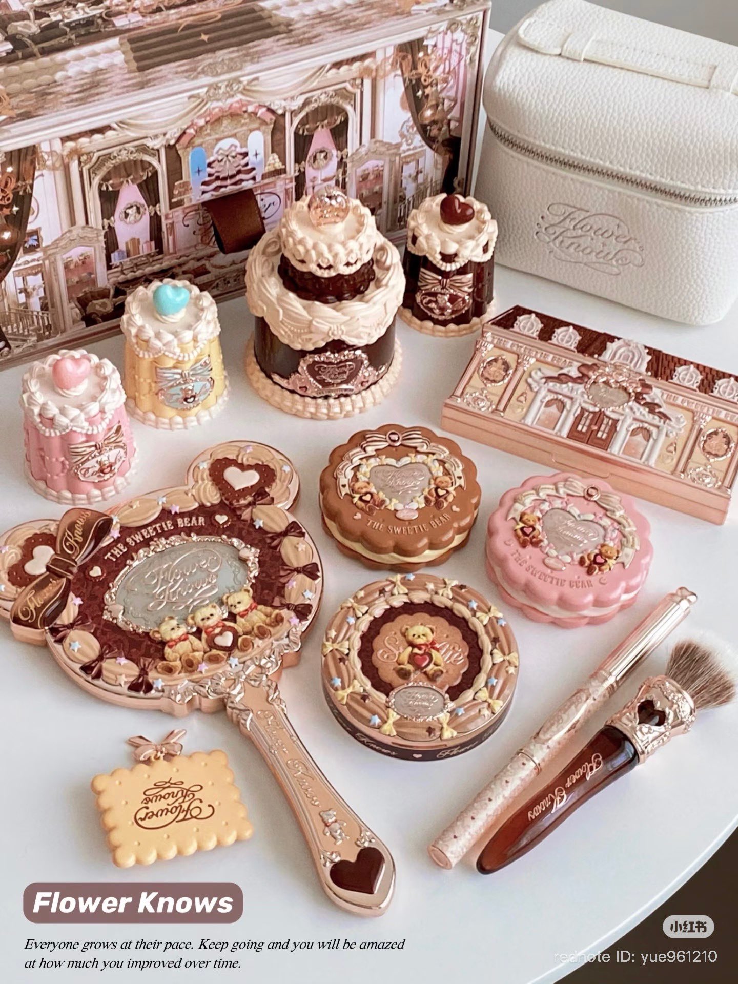 即日発送フラワーノーズ スウィーティーベアコレクションAll-inBOX