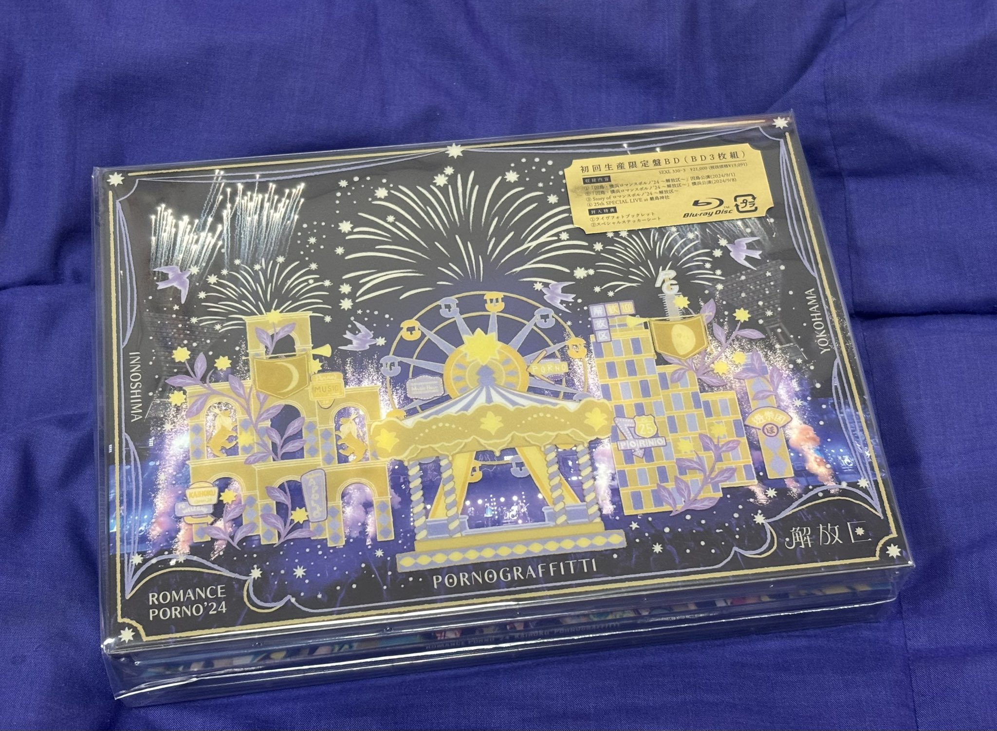 ポルノグラフィティ 因島・横浜ロマンスポルノ'24 〜解放区〜 DVD 通常