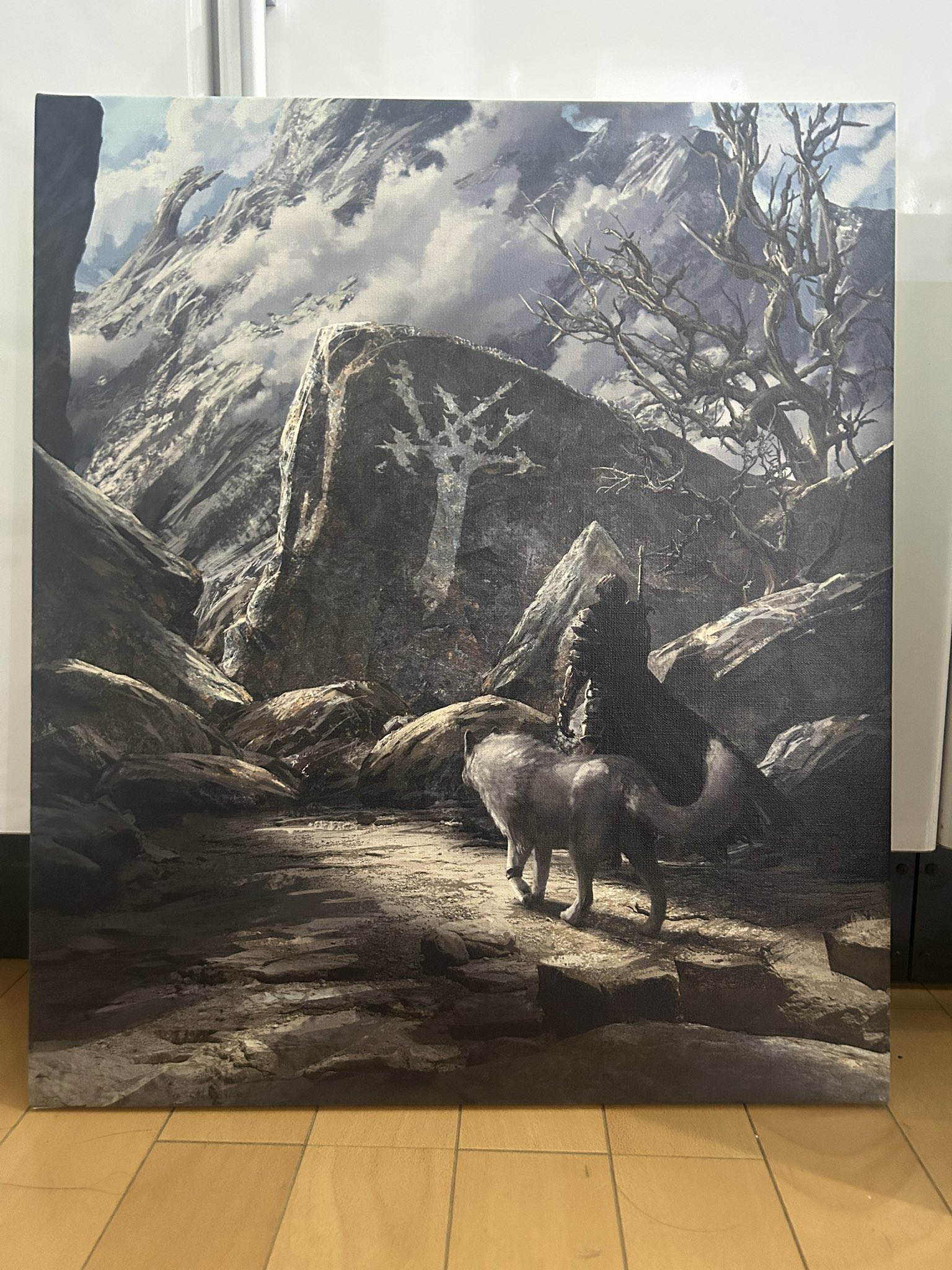 マジック：ザ・ギャザリング MTG キャンバスアート 始まりの町 始まり