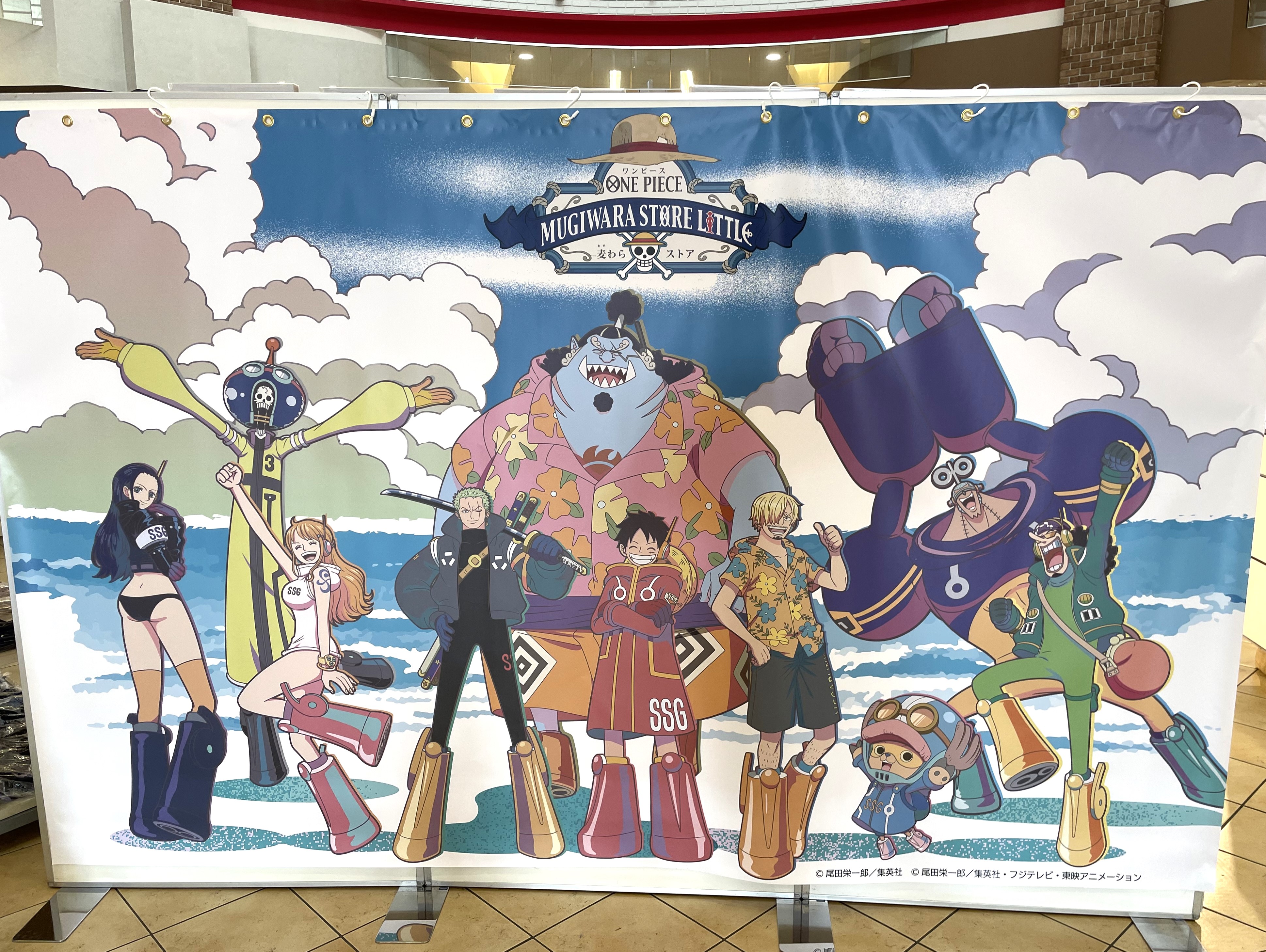 ONEPIECE 複製原画 麦わらストア2周年ver 箱あり ワンピース複製原画