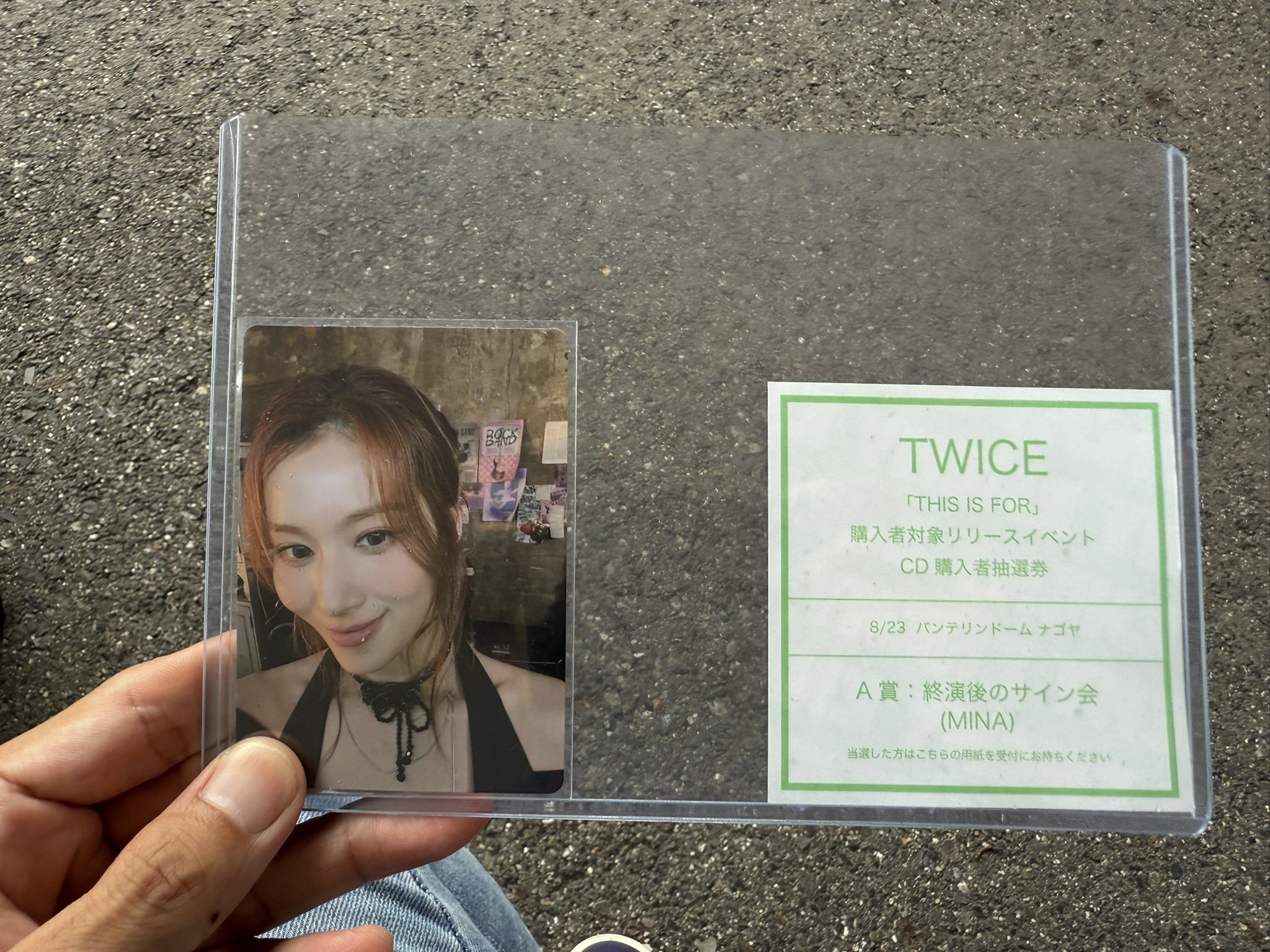 twice harehare サイン会 ミナ 【公式通販】