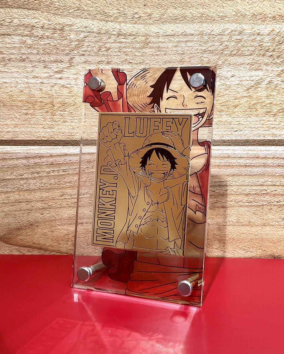 ワンピース 麦わらストア ポイント交換プレミアムメタルプレート