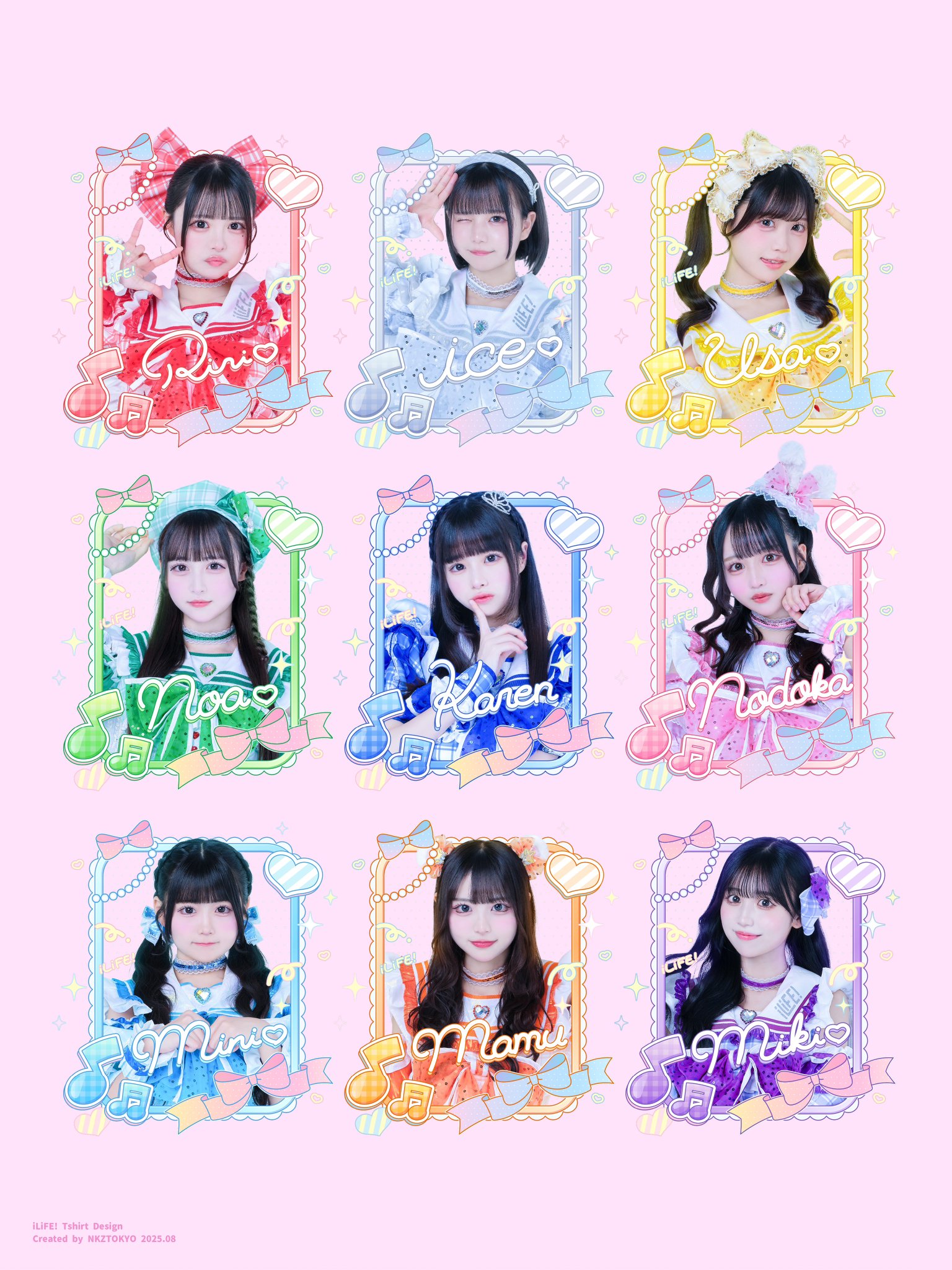 iLife 武道館 小熊まむ 推しTシャツ フェイスタオル iLife 武道館 小熊