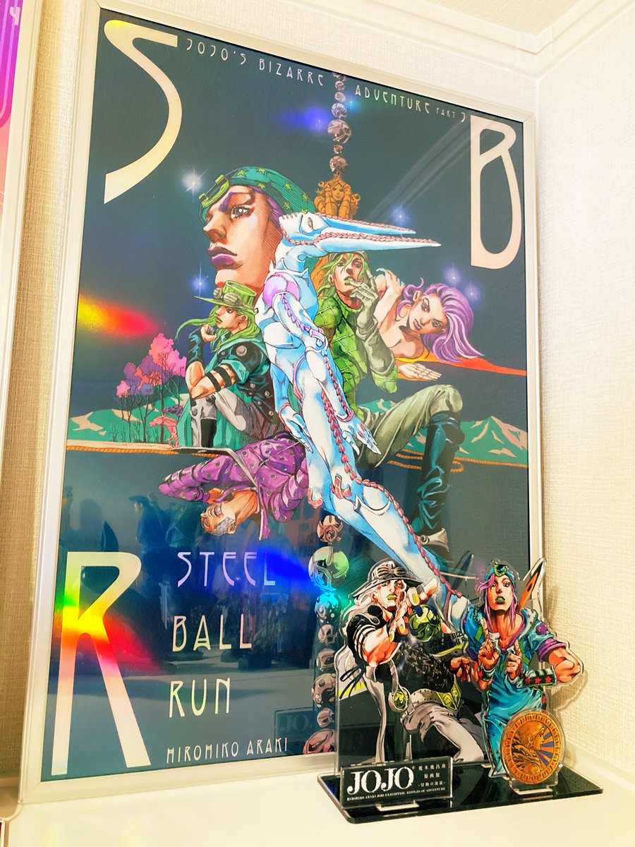 ジョジョの奇妙な冒険 ジョジョワールド B3オーロラポスター 全9種