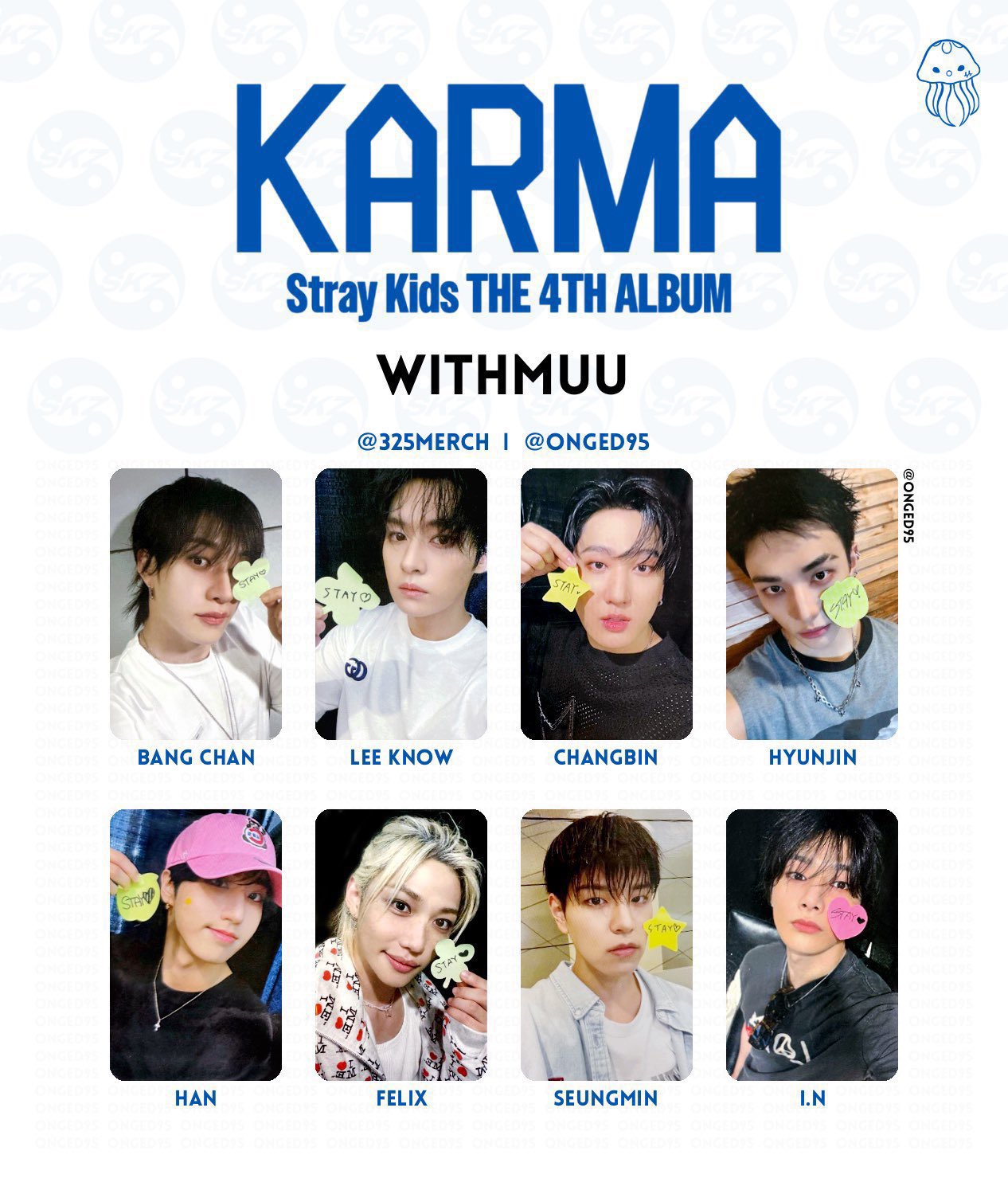 straykids KARMA 特典トレカ withmuu 8種4set32枚 最高 straykids
