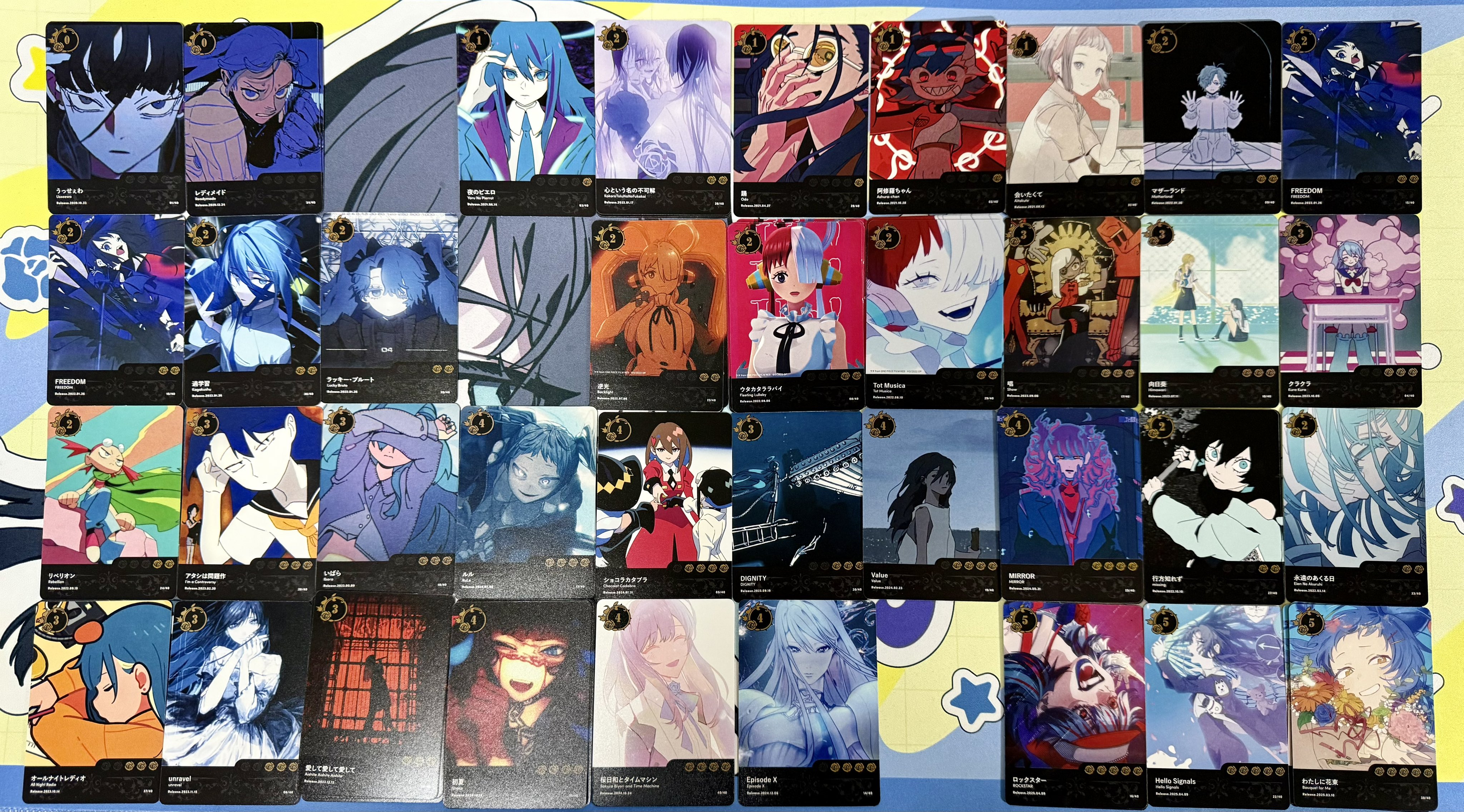 ado 5th ランダムトレカ 40種 フルコンプリート ⑤ ado 5th