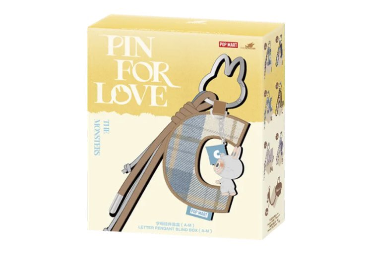 正規品 ラブブ PIN FOR LOVE イニシャル アソートボックス A~M ラブブ