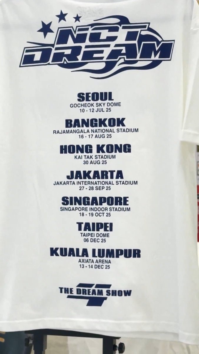 ドリショ4 シンガポール Tシャツ