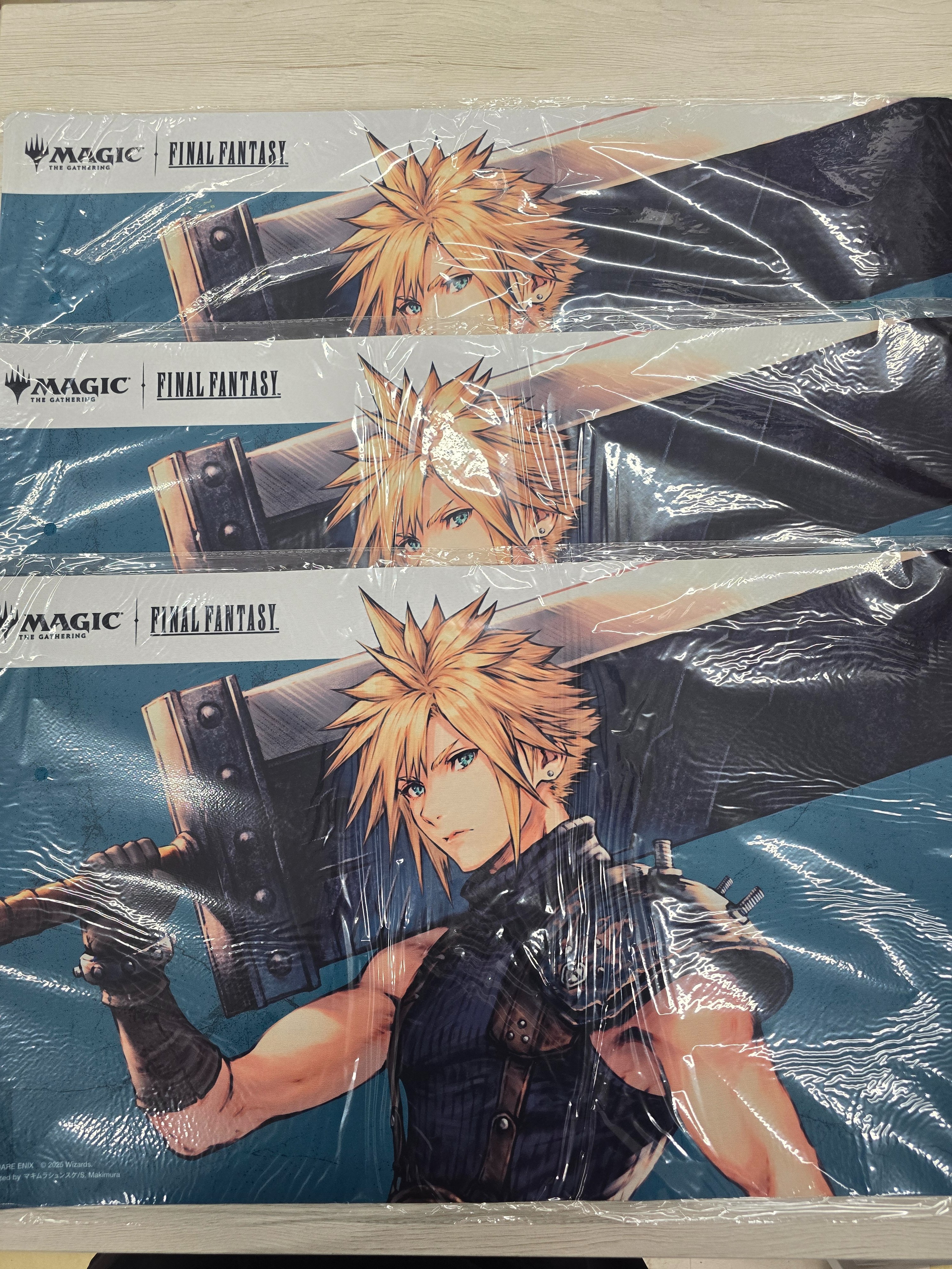 クラウド F F限定構築戦 プレイマット MTG MTG FF クラウド プレイ