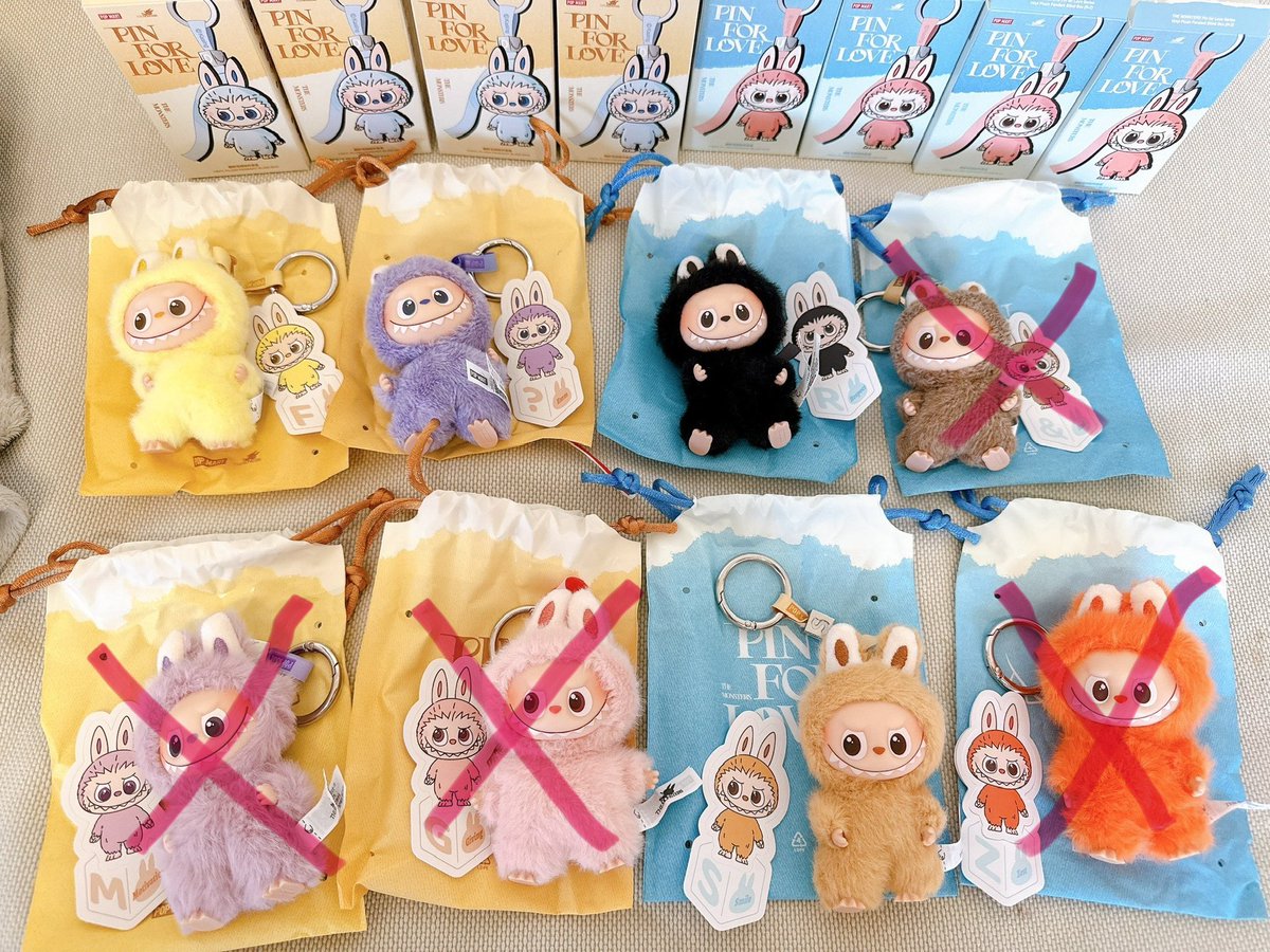 ラブブ PIN 販売 FOR LOVEアソートボックス A-M LABUBU ラブブ PIN FOR