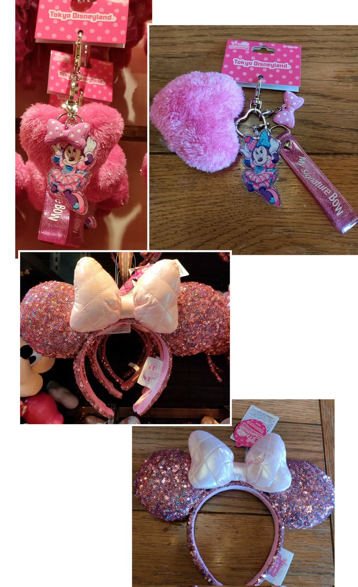パルパル）本日発売 ミニーちゃん キーチェーン、カチューシャ