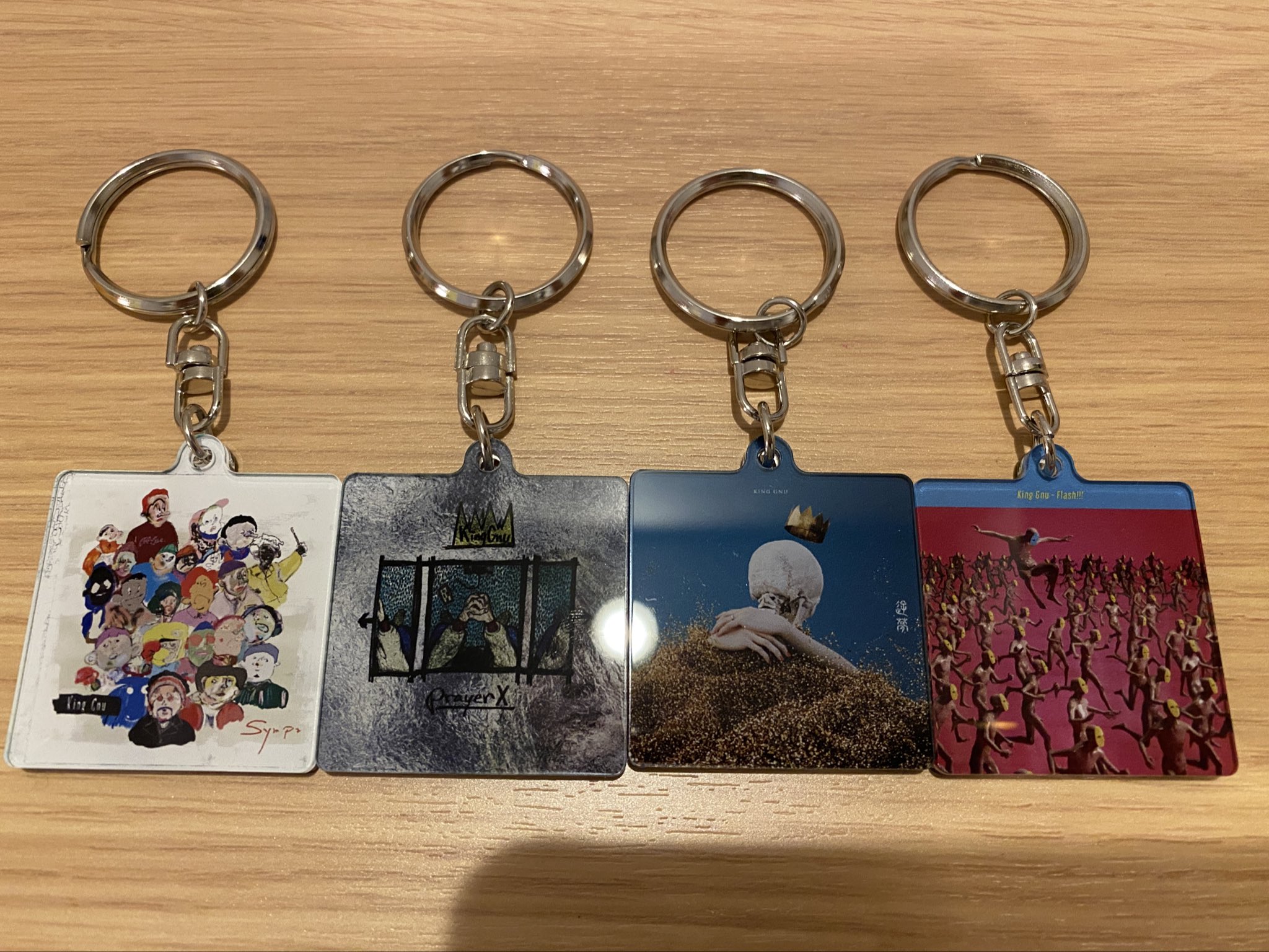 s*a様 【未開封】King Gnu CDジャケットアクリルキーホルダー キーチ