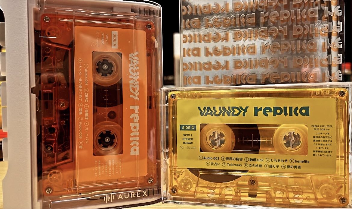 Vaundy replica カセットテープ2本 【公式通販】