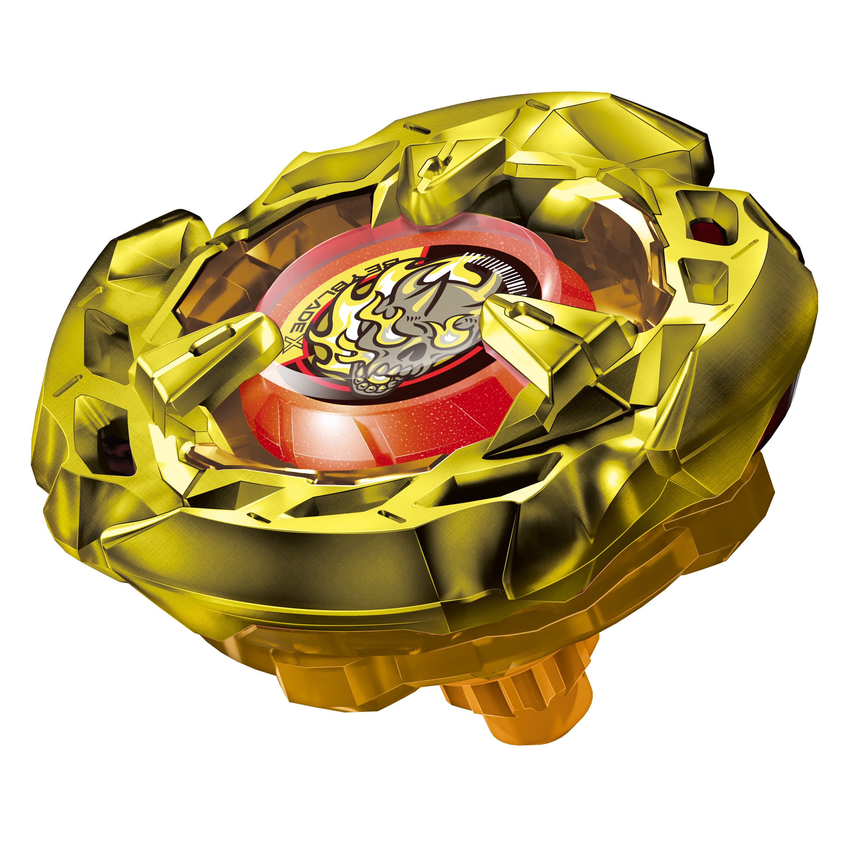 ベイブレードx ペルセウスダークBブレードメタルコート ゴールド