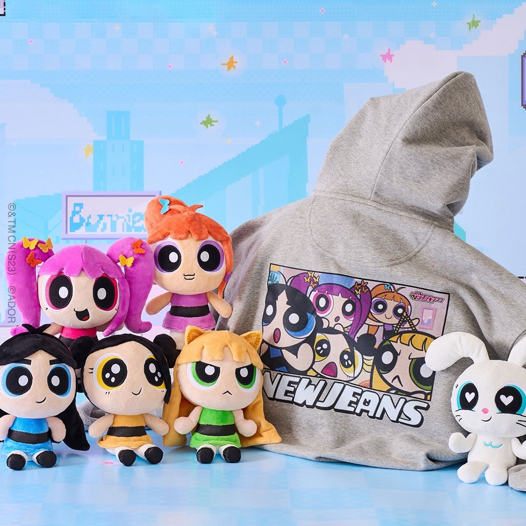 NewJeans パワーパフガールズ ぬいぐるみ 6体セット NewJeans