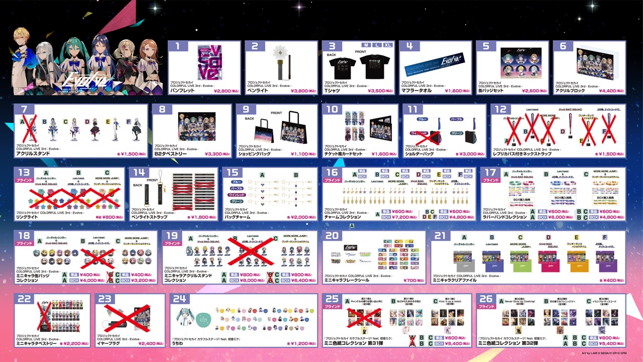 プロセカ 奏 まふゆ 絵名 瑞希 缶バッジ ミニペンライト セカライ 初音