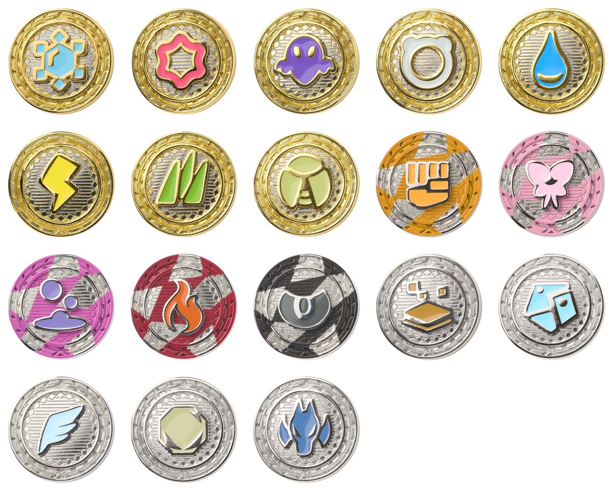 バッジコレクション スカーレット バイオレット 3種セット 受注生産