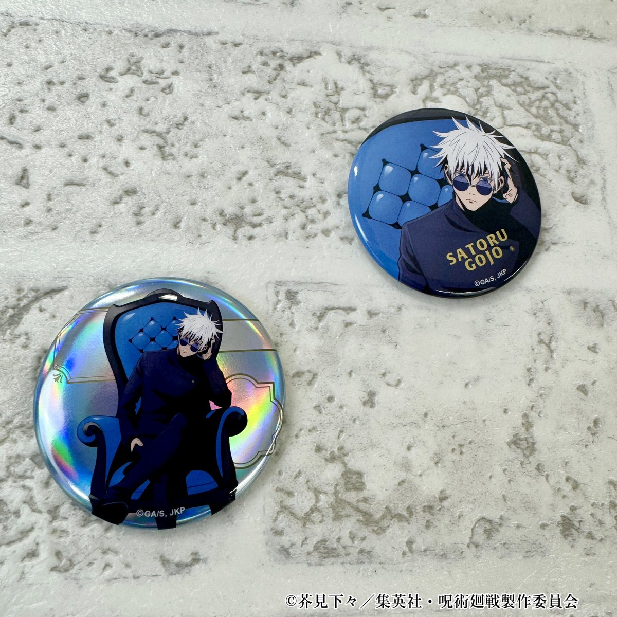 呪術廻戦 PLAZA 懐石・玉折 夏油傑 缶バッジ 74点 呪術廻
