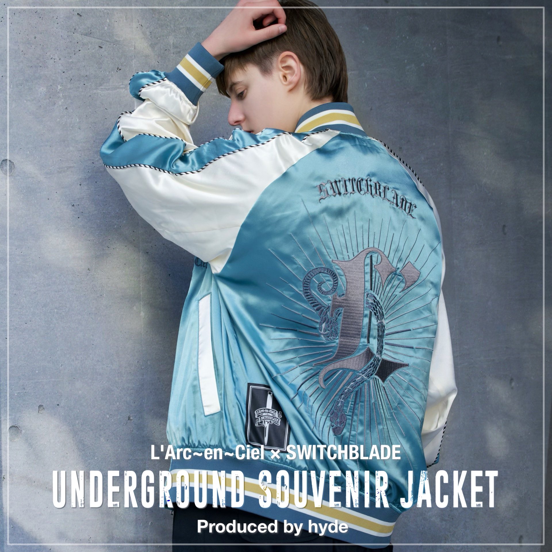 HYDE × SWITCHBLADE RUMBLE FISH スカジャン 闘魚 HYDE×SWITCHBLADE