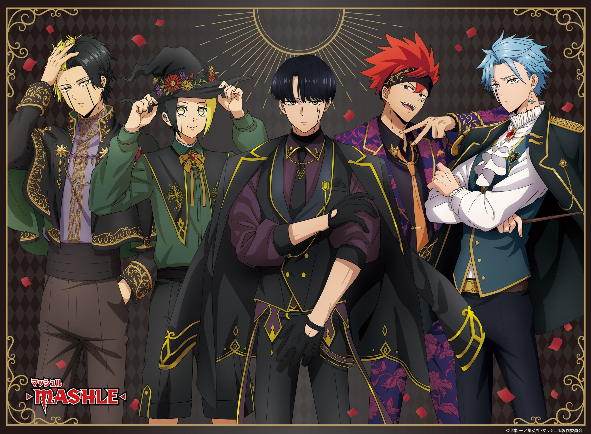 マッシュル ジャンプフェスタ JF 2024 マッシュ バーンデッド 缶バッジ