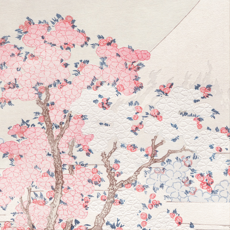 東京の桜も開花し、今週末はぽかぽか陽気。天才絵師・ #葛飾北斎 が